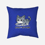 Cute But Psycho Cat-none removable cover w insert throw pillow-Ca Mask