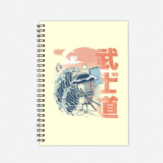 Samurai Sushi-none dot grid notebook-IKILO