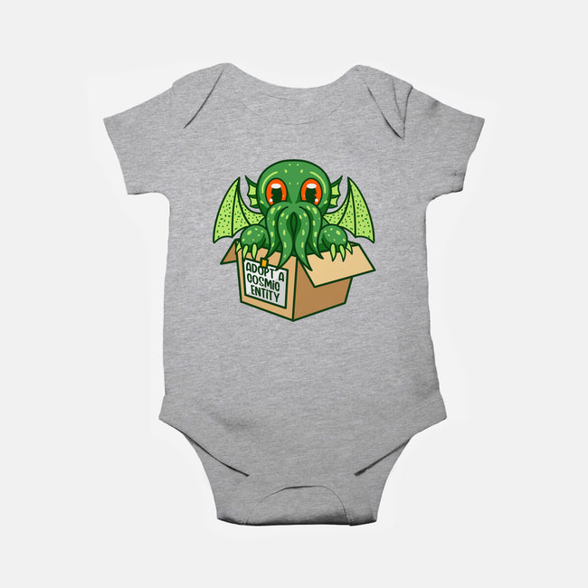 Adopt A Cosmic Entity-baby basic onesie-Nickbeta Designs