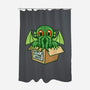 Adopt A Cosmic Entity-none polyester shower curtain-Nickbeta Designs
