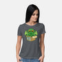Adopt A Cosmic Entity-womens basic tee-Nickbeta Designs