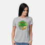 Adopt A Cosmic Entity-womens basic tee-Nickbeta Designs