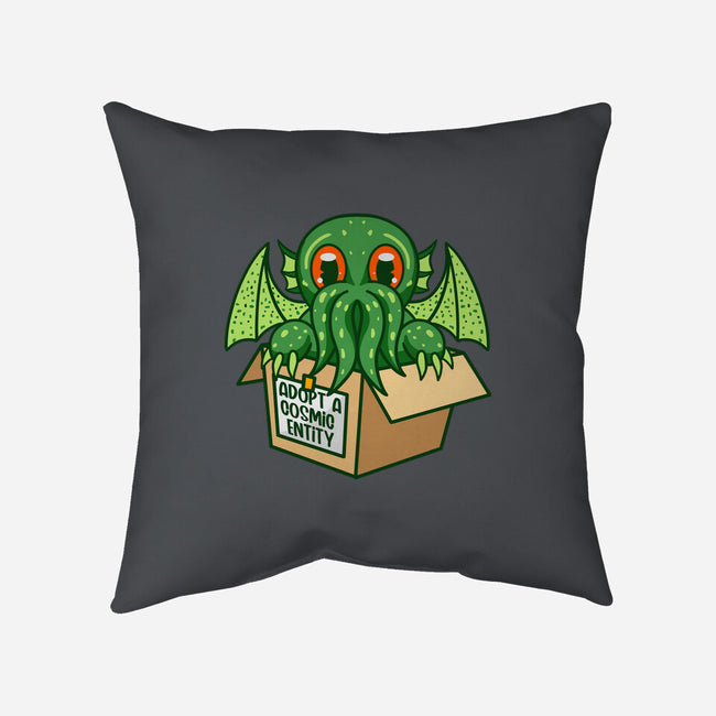 Adopt A Cosmic Entity-none removable cover w insert throw pillow-Nickbeta Designs