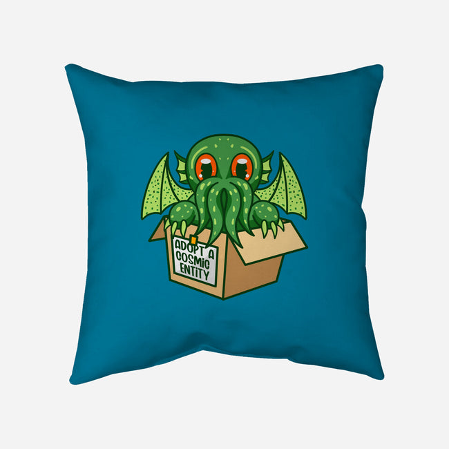 Adopt A Cosmic Entity-none removable cover w insert throw pillow-Nickbeta Designs