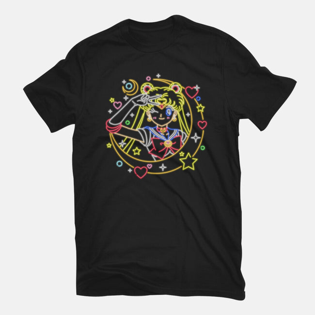Sailor Scout Neon-mens heavyweight tee-Diegobadutees