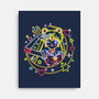 Sailor Scout Neon-none stretched canvas-Diegobadutees
