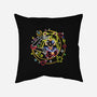 Sailor Scout Neon-none removable cover throw pillow-Diegobadutees