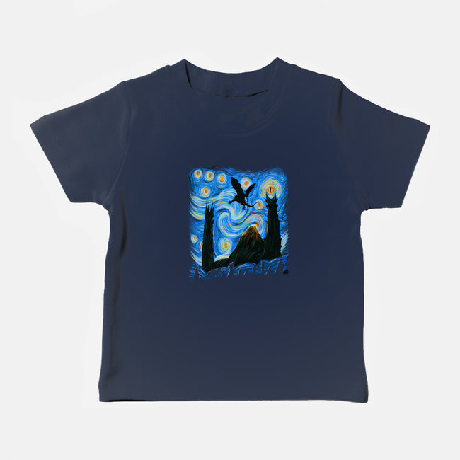 Fellowship In Starry Night-baby basic tee-fanfabio