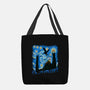 Fellowship In Starry Night-none basic tote bag-fanfabio