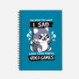 Angry Gamer-none dot grid notebook-NemiMakeit