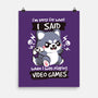 Angry Gamer-none matte poster-NemiMakeit