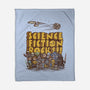 Vintage Science Fiction-none fleece blanket-kg07