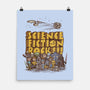 Vintage Science Fiction-none matte poster-kg07