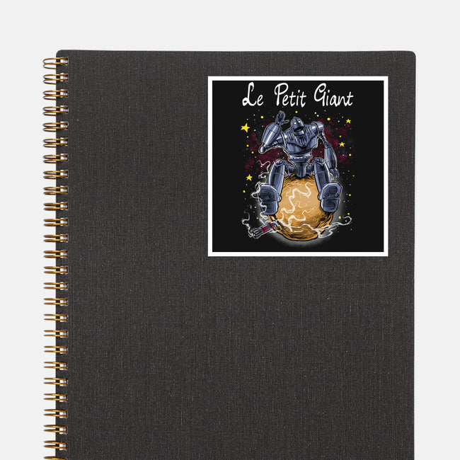 Le Petit Giant-none glossy sticker-zascanauta