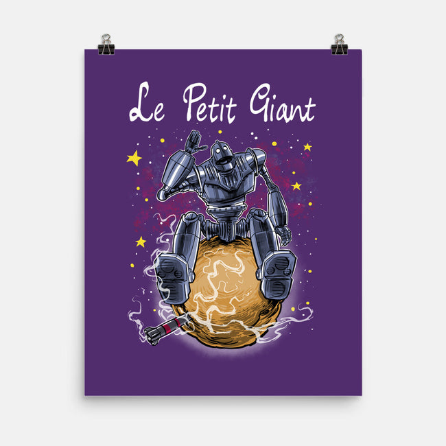Le Petit Giant-none matte poster-zascanauta