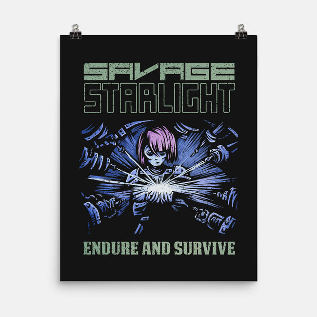 Savage Starlight-none matte poster-kg07