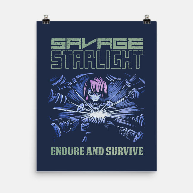 Savage Starlight-none matte poster-kg07