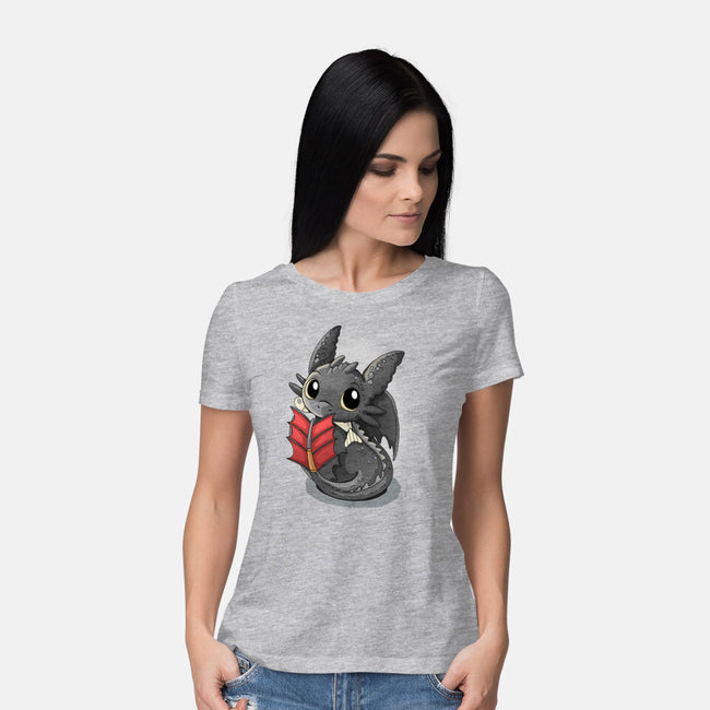 Cutest Dragon-womens basic tee-Vallina84