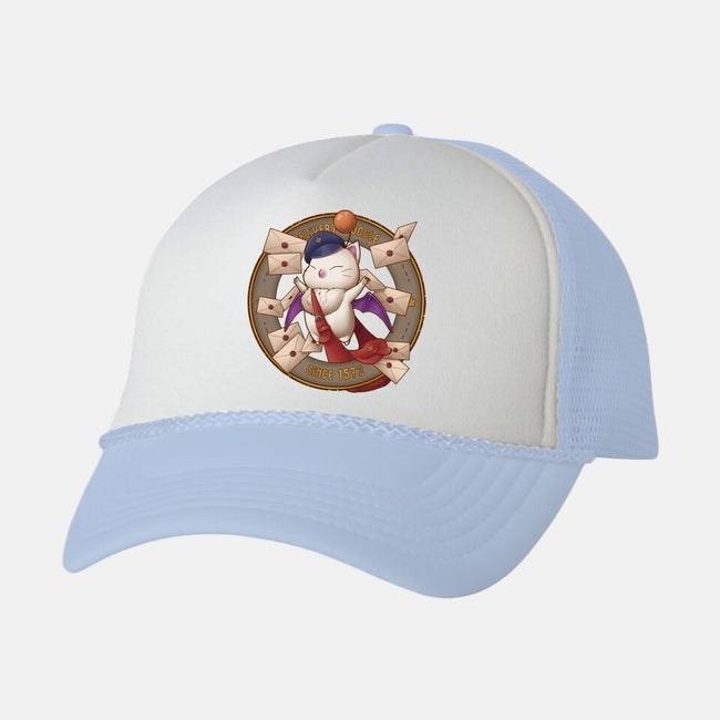 Delivery Moogle-unisex trucker hat-Sarya