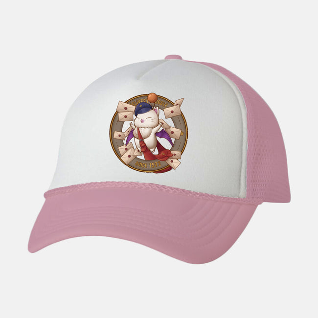 Delivery Moogle-unisex trucker hat-Sarya