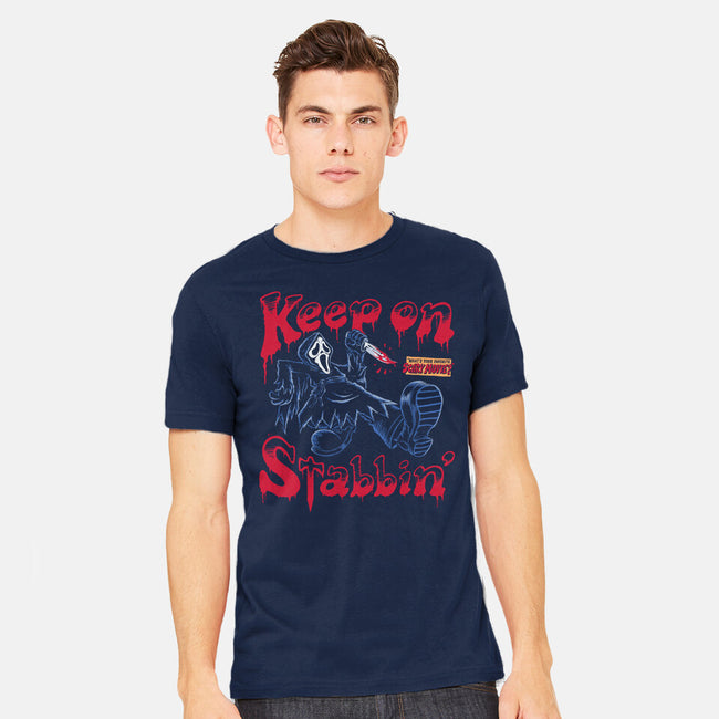 Keep On Stabbin Ghost-mens heavyweight tee-yellovvjumpsuit