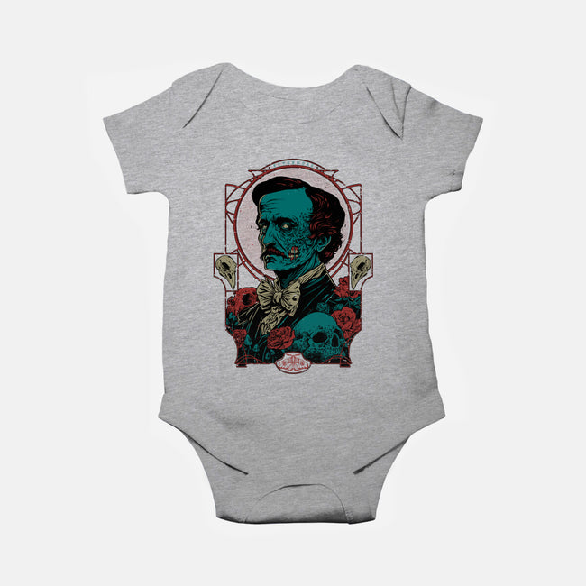 Horrific Portrait-baby basic onesie-Hafaell