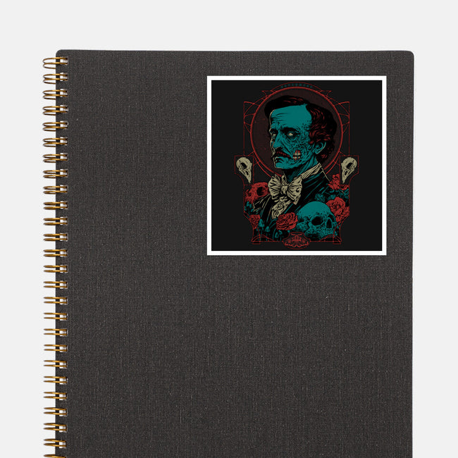 Horrific Portrait-none glossy sticker-Hafaell