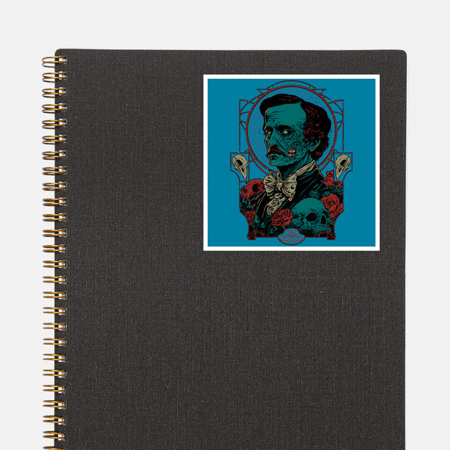 Horrific Portrait-none glossy sticker-Hafaell