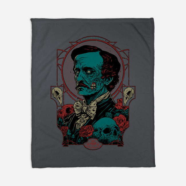 Horrific Portrait-none fleece blanket-Hafaell