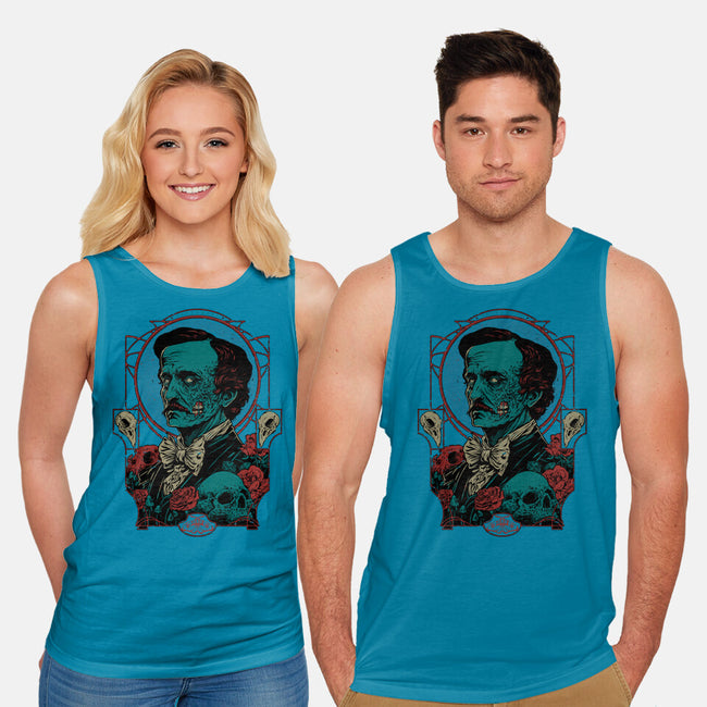 Horrific Portrait-unisex basic tank-Hafaell