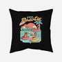 Pool Pawty-none removable cover throw pillow-eduely
