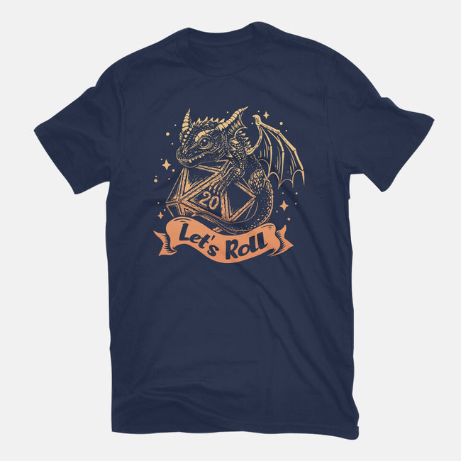 Let's Roll Dragon-mens premium tee-marsdkart