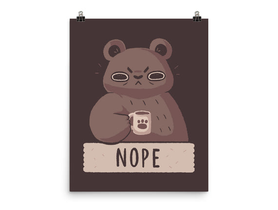 Nope Bear