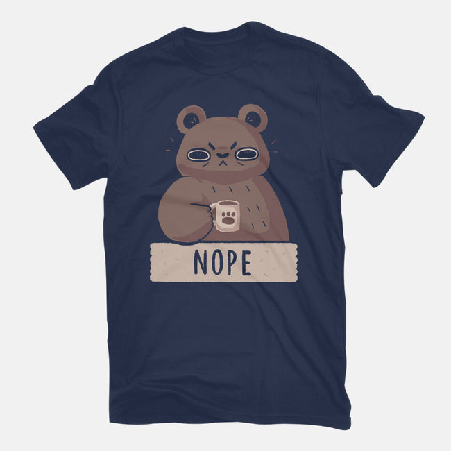 Nope Bear-mens basic tee-xMorfina
