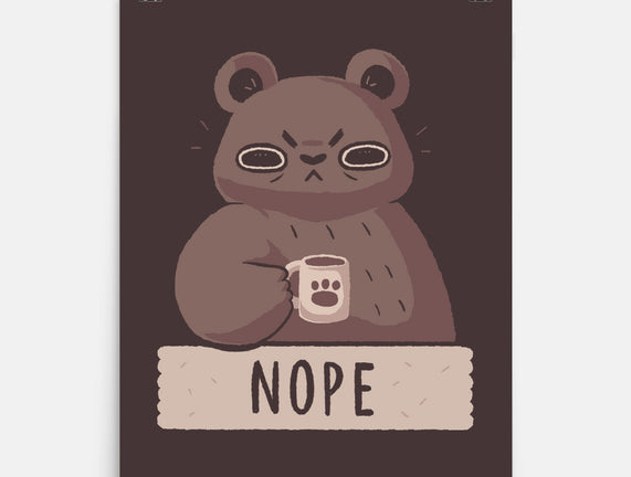Nope Bear