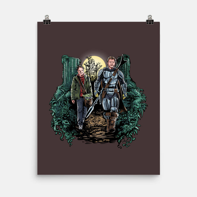 The Last of Mandalorians-none matte poster-zascanauta