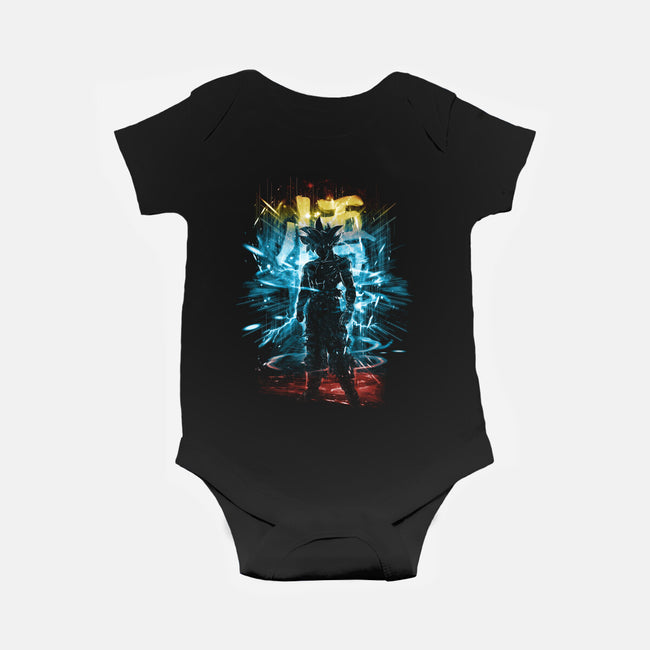 Ultra Instinct Storm-baby basic onesie-kharmazero