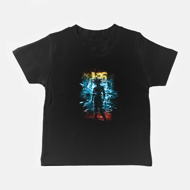 Ultra Instinct Storm-baby basic tee-kharmazero