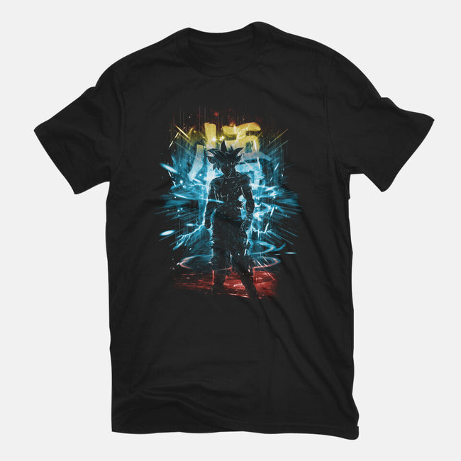 Ultra Instinct Storm-mens basic tee-kharmazero