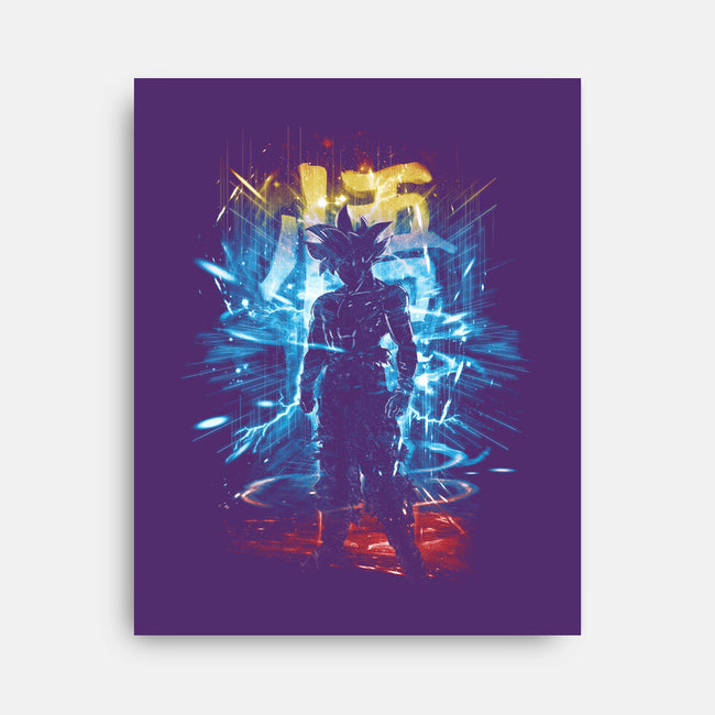 Ultra Instinct Storm-none stretched canvas-kharmazero