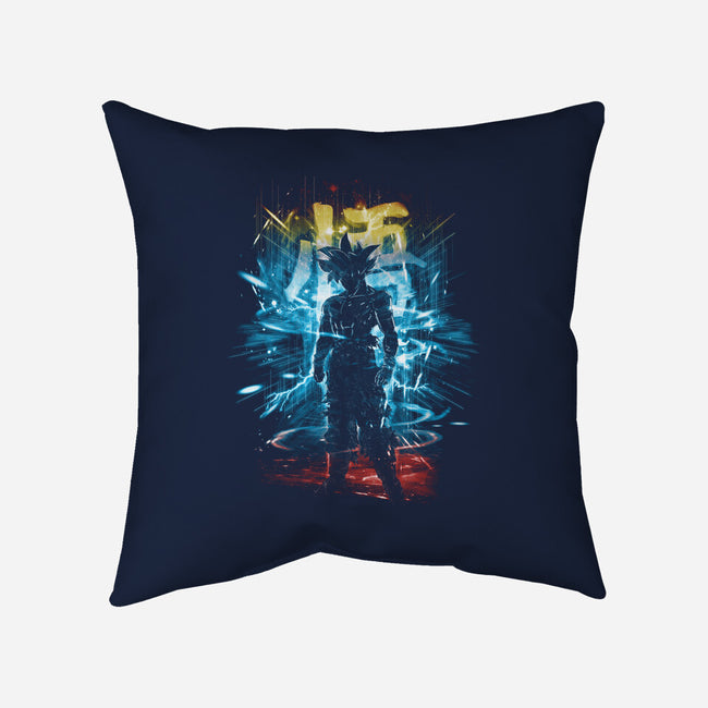 Ultra Instinct Storm-none removable cover w insert throw pillow-kharmazero