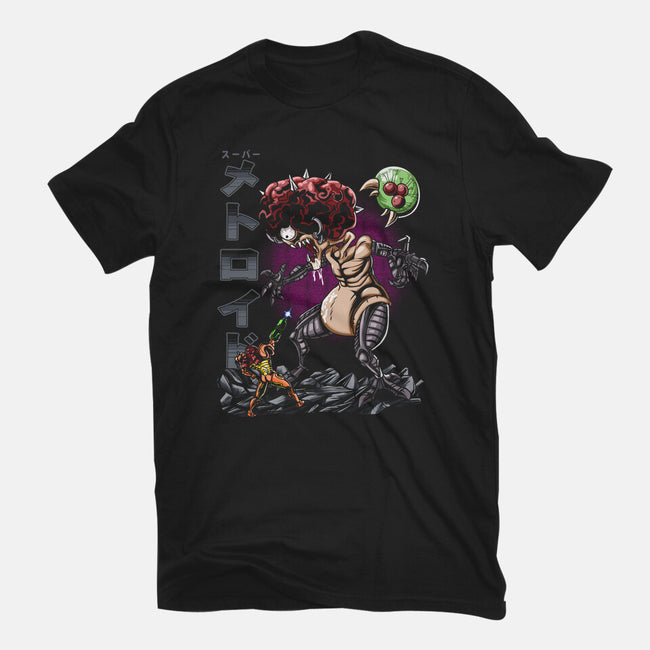 Game Over Motherbrain-womens basic tee-Diego Oliver