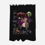 Game Over Motherbrain-none polyester shower curtain-Diego Oliver