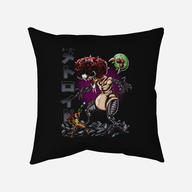 Game Over Motherbrain-none removable cover throw pillow-Diego Oliver