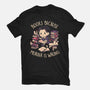 Books Because Murder Is Wrong-mens basic tee-eduely