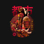 Golden Urban Samurai-none glossy sticker-Bruno Mota