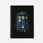Cat Time Travel-none dot grid notebook-erion_designs