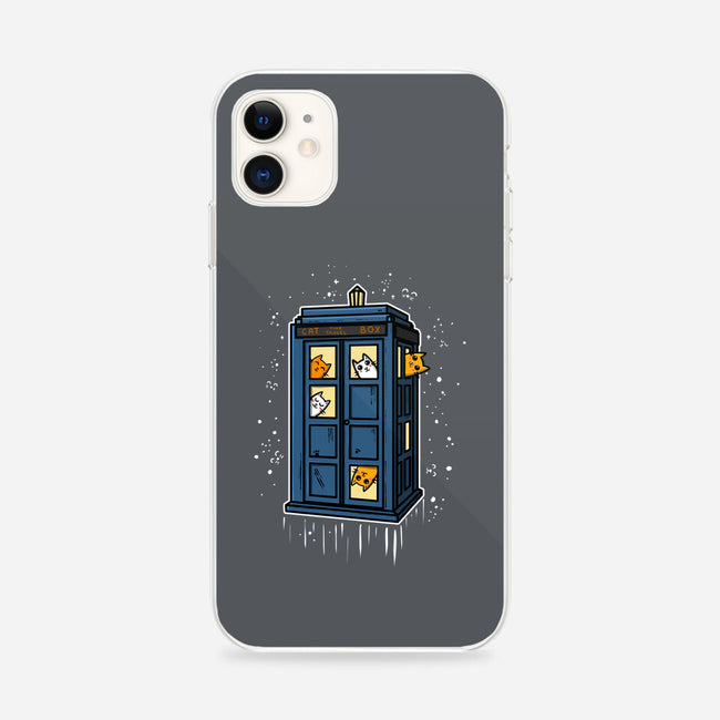 Cat Time Travel-iphone snap phone case-erion_designs