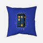 Cat Time Travel-none removable cover w insert throw pillow-erion_designs
