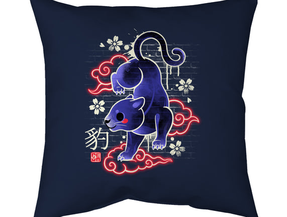 Japanese Panther Street Art